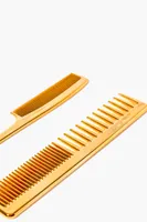 Comb Set - 2 Pack in Gold