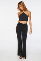 Women's Slinky High-Rise Flare Pants