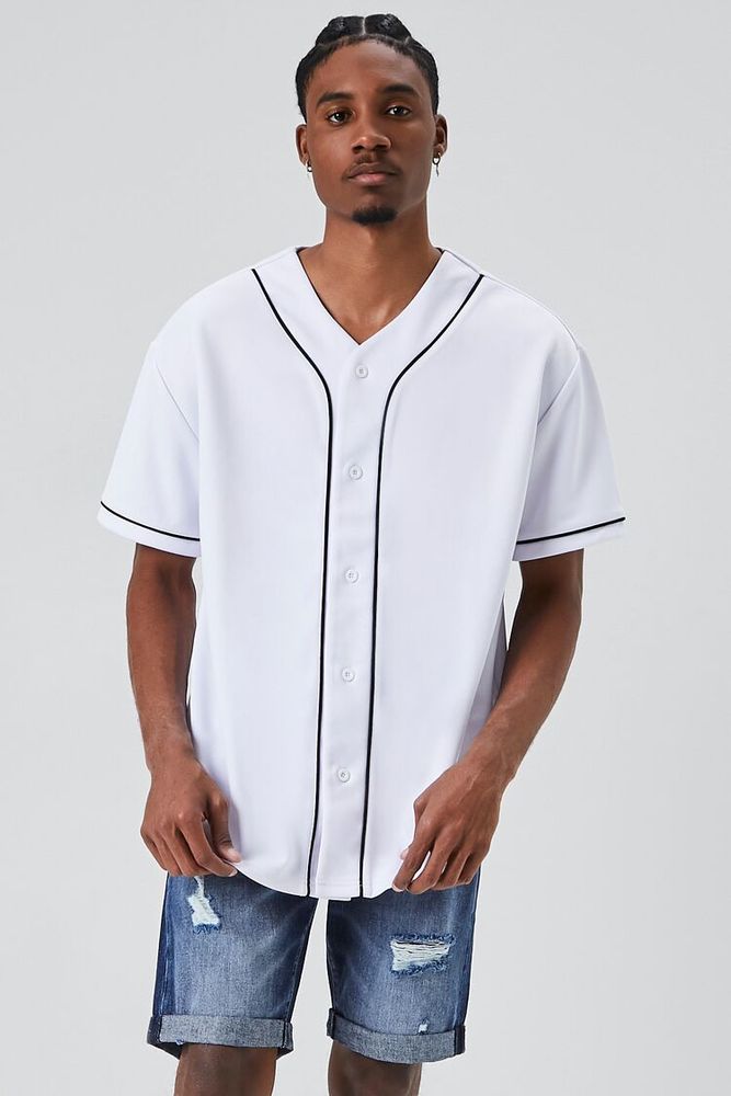 Forever 21 Men Organically Grown Cotton Denim Shorts in Medium Denim, 33 |  Connecticut Post Mall