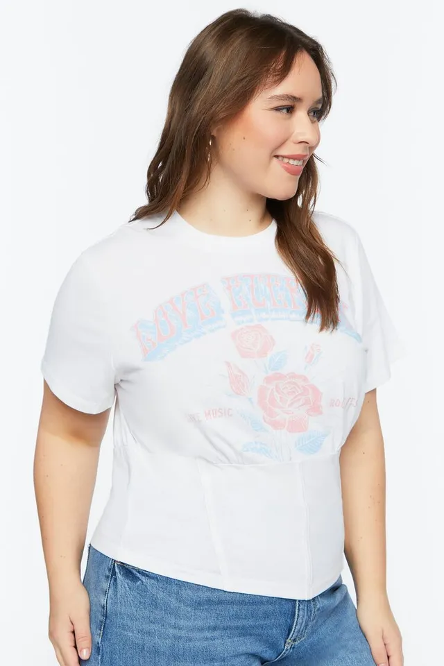 Women's Tiny Turnip White Chicago Cubs Mom T-Shirt Size: Large