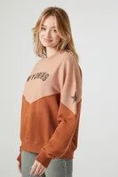 Women's French Terry Wyoming Graphic Pullover