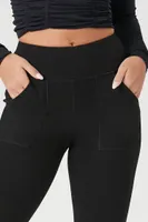 Women's Active High-Rise Leggings in Black Small