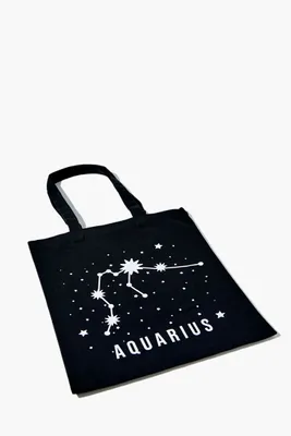 Zodiac Constellation Tote Bag
