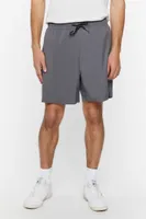 Men Everyday Drawstring Shorts in Charcoal, XL