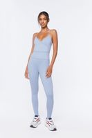 Women's Active Crisscross Cami Jumpsuit in Blue Mirage Small