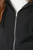 Women's Fleece Zip-Up Hoodie Large