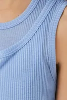 Girls Ribbed Layered Tank Top (Kids)