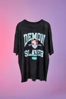 Women's Demon Slayer Graphic T-Shirt in Black, 0X