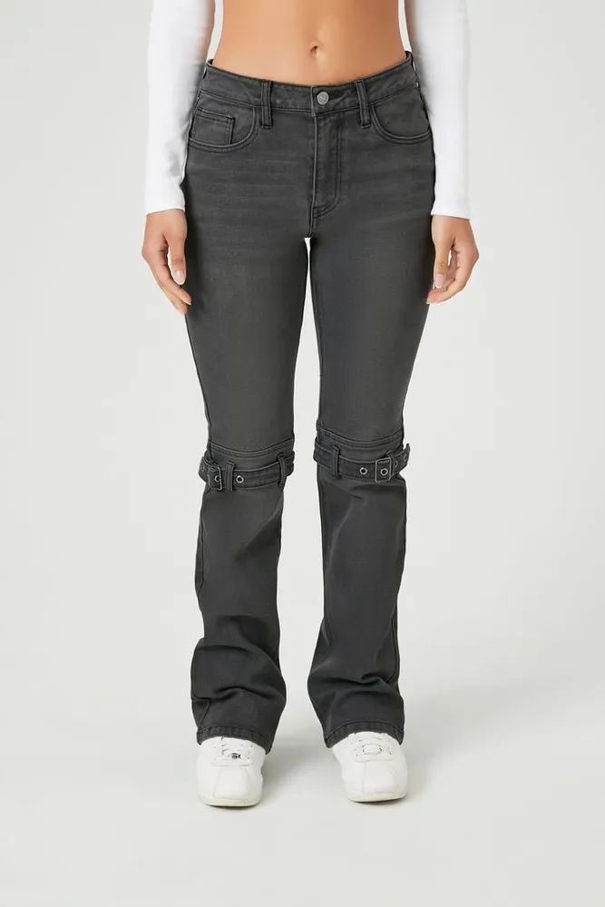 GUESS Women's Sexy Mid-Rise Bootcut Jeans - Macy's