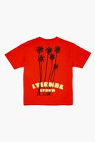 Kids Eternal Graphic T-Shirt (Girls + Boys) in Red, 9/10