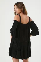 Women's Off-the-Shoulder Mini Dress