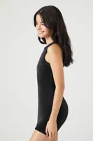 Women's Velour Mini Tank Dress