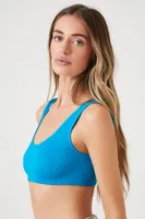 Women's Seamless Lounge Bralette in Marina Medium