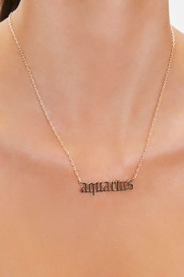 Women's Zodiac Pendant Necklace