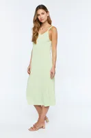 Women's V-Neck Midi Cami Dress