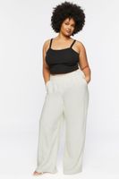 Women's Palazzo Pants in Vanilla, 0X