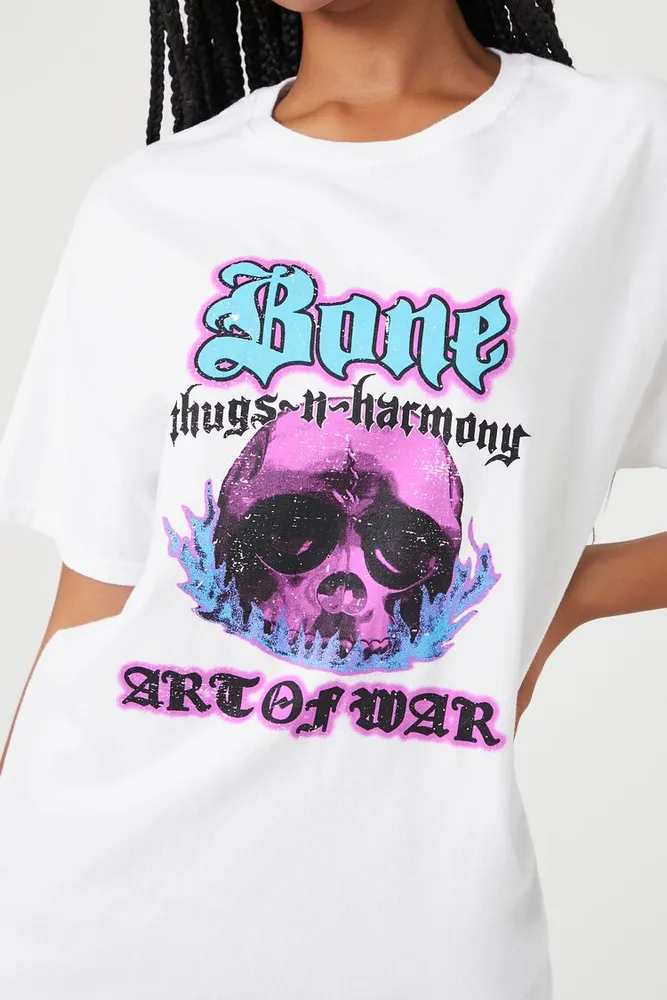 Women's Bone Thugs-N-Harmony Graphic T-Shirt White,