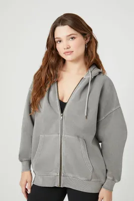 Women's Mineral Wash Hooded Jacket Small