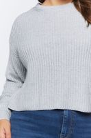 Women's Ribbed Crew Sweater