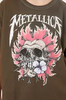 Girls Metallica Graphic T-Shirt (Kids) Tan,