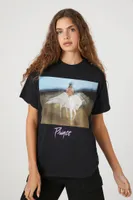 Women's Prince Graphic T-Shirt Black,