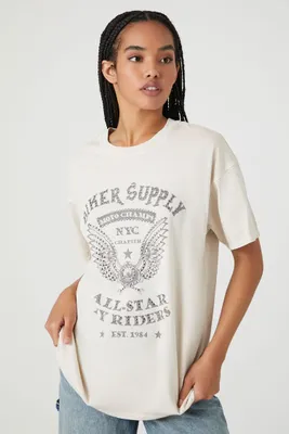 Women's Biker Supply Graphic T-Shirt