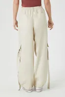 Women's Utility Wide-Leg Cargo Joggers