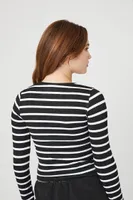 Women's Striped Seamless Top