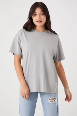 Women's Oversized Boyfriend Crew T-Shirt