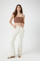 Women's Ruffle-Trim Cropped Cami