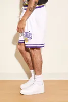 Men Unisex Los Angeles Lakers Basketball Shorts