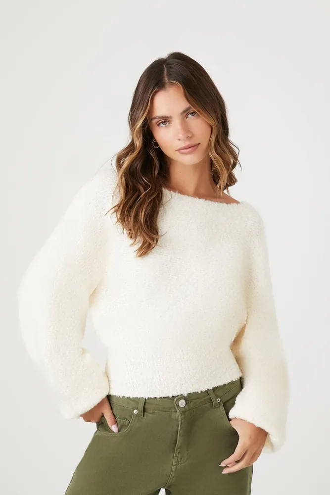 Boucle Knit Top