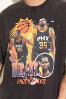 Men Kevin Durant Phoenix Suns Graphic Tee in Black Large