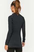 Women's Active Half-Zip Pullover in Black Small