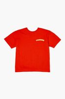 Kids Eternal Graphic T-Shirt (Girls + Boys) in Red, 13/14