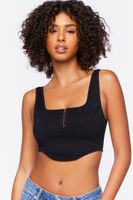 Women's Seamless Hook-and-Eye Bralette Large