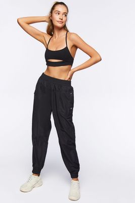 Women's Active High-Rise Joggers in Black, XS