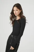 Women's Seamless Long-Sleeve Bodysuit