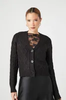 Women's Crosshatch Cardigan Sweater