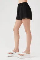 Women's Chiffon High-Rise Shorts Medium