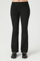 Women's Flare Trouser Pants in Black, 11