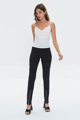 Women's Zip-Hem Flare Pants