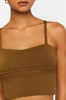 Women's Cropped Sweater-Knit Cami