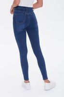 Women's High-Waisted Skinny Jeans Denim,