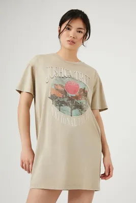 Women's Joshua Tree Graphic T-Shirt Dress