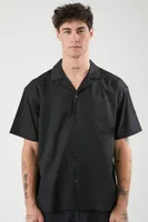 Men Poplin Short-Sleeve Shirt