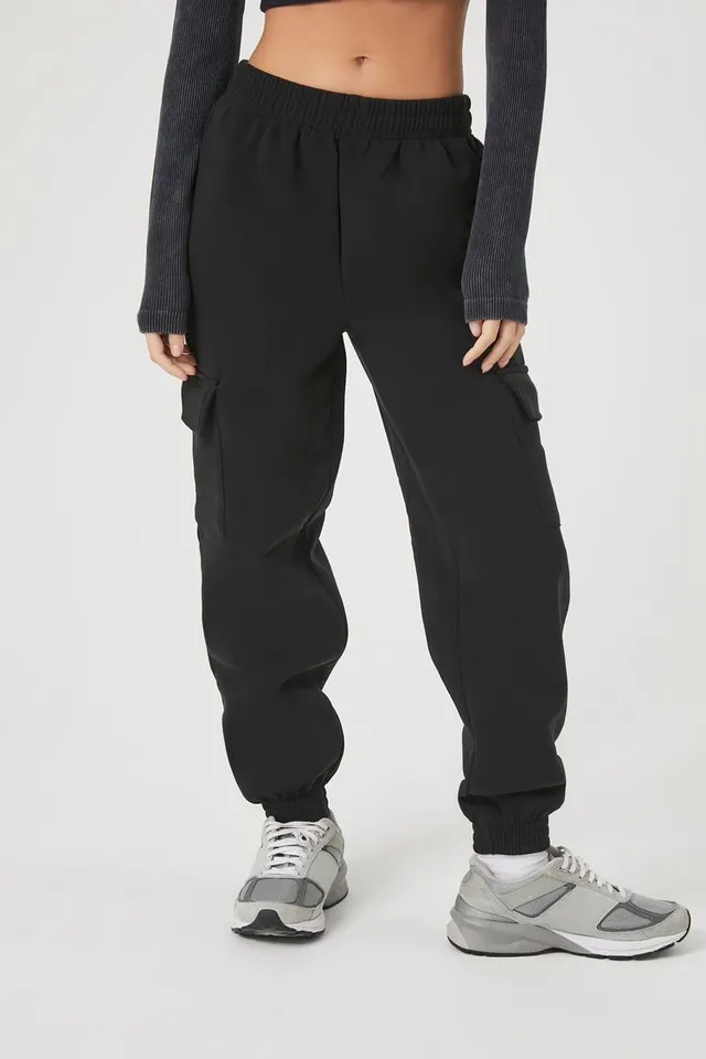 Dynamic Fleece Hidden-Pocket Cargo Jogger Sweatpants