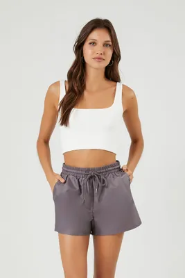 Women's Pull-On Drawstring Shorts in Dusk Medium