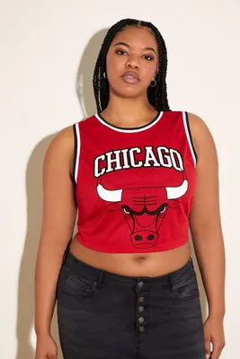Women's Chicago Bulls Tank Top in Red, 0X