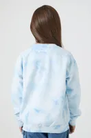 Girls Tie-Dye My Melody Pullover (Kids) in Blue, 13/14